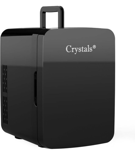 Crystal mini fridge table top - table,