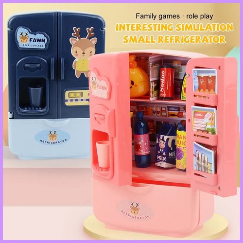 Simulation refrigerator toys - refrigerator,